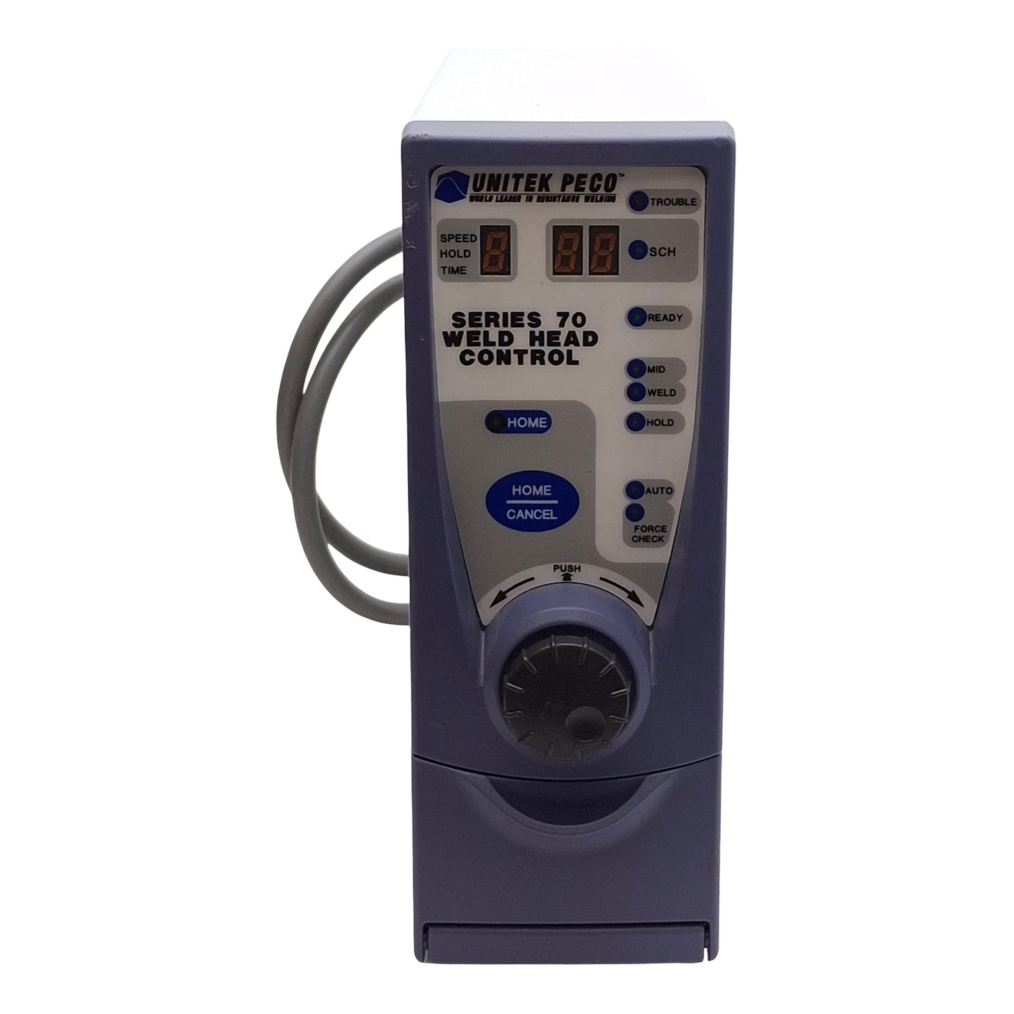 Used Amada Miyachi Unitek Peco Series 70 Weld Head Control Unit, 100-240VAC