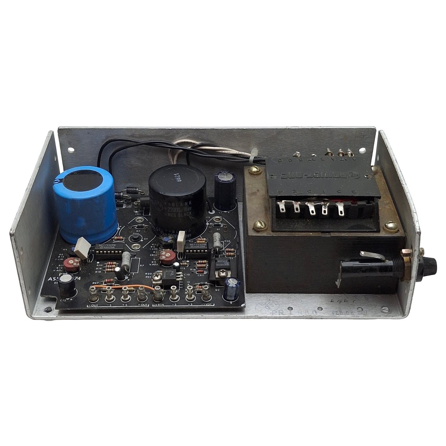 Used Power-One HCC512-A Power Supply, 100-240VAC In, 6A 5VDC/2.5A 9-15VDC Out