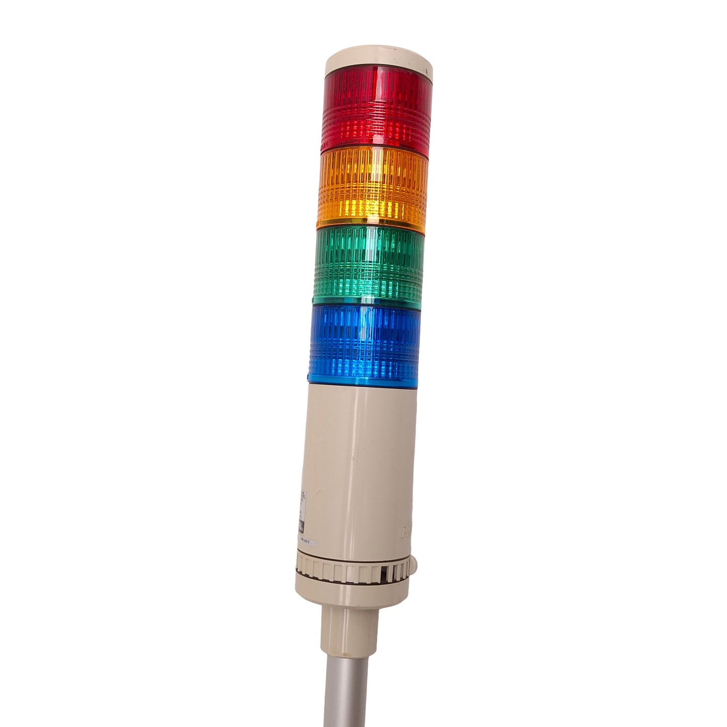 Used PATLITE LME-402FBRYGB Signal Light Tower ø60mm, 24VAC/DC, Red/Amber/Green/Blue