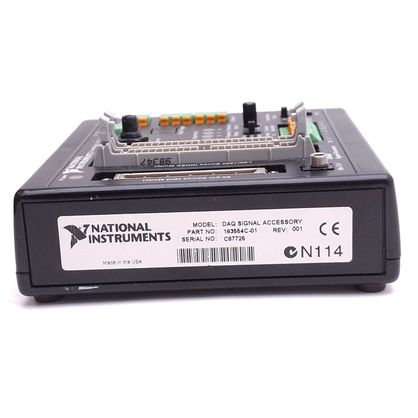 Used National Instruments 183554C-01 DAQ Signal Accessory, 24 pulse/rev, 50-pin MIO
