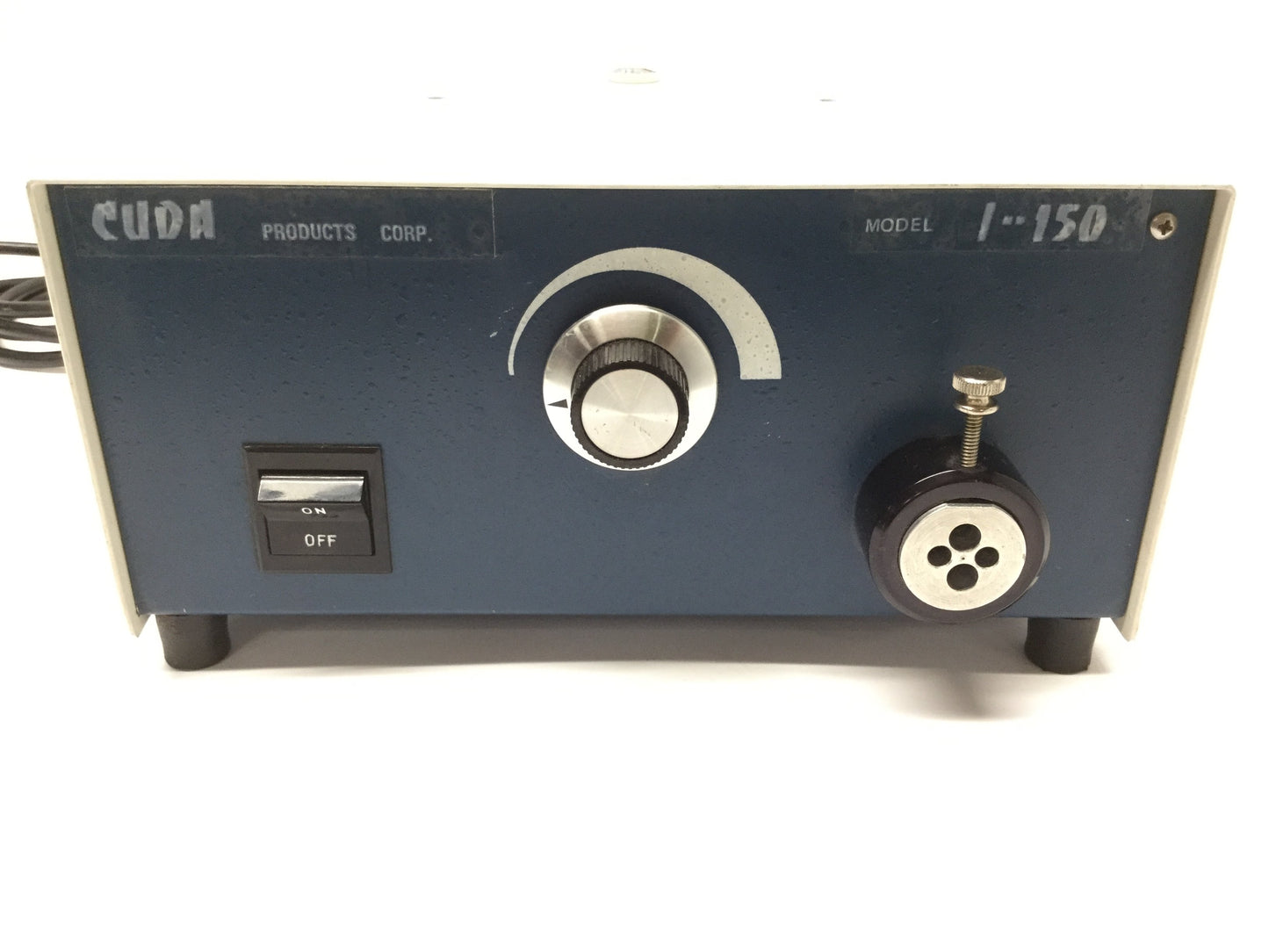 Used CUDA Products I-150 Fiber Optic Light Source 150W Halogen, 110/120VAC 60Hz