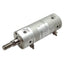 Used SMC NCDGBA25-0050 Pneumatic Cylinder, ø1in Bore, 1/2in Stroke, #10-32UNF, 145psi