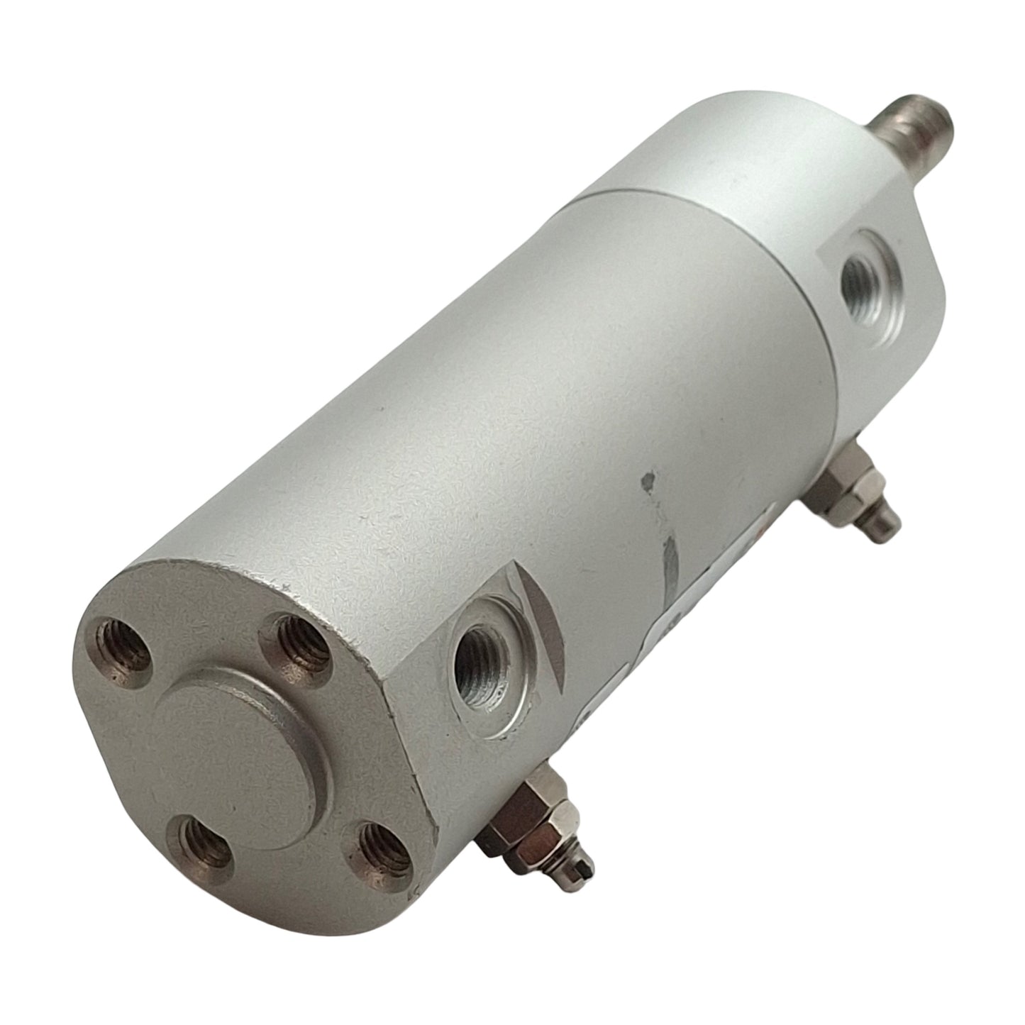 Used SMC NCDGBA25-0050 Pneumatic Cylinder, ø1in Bore, 1/2in Stroke, #10-32UNF, 145psi