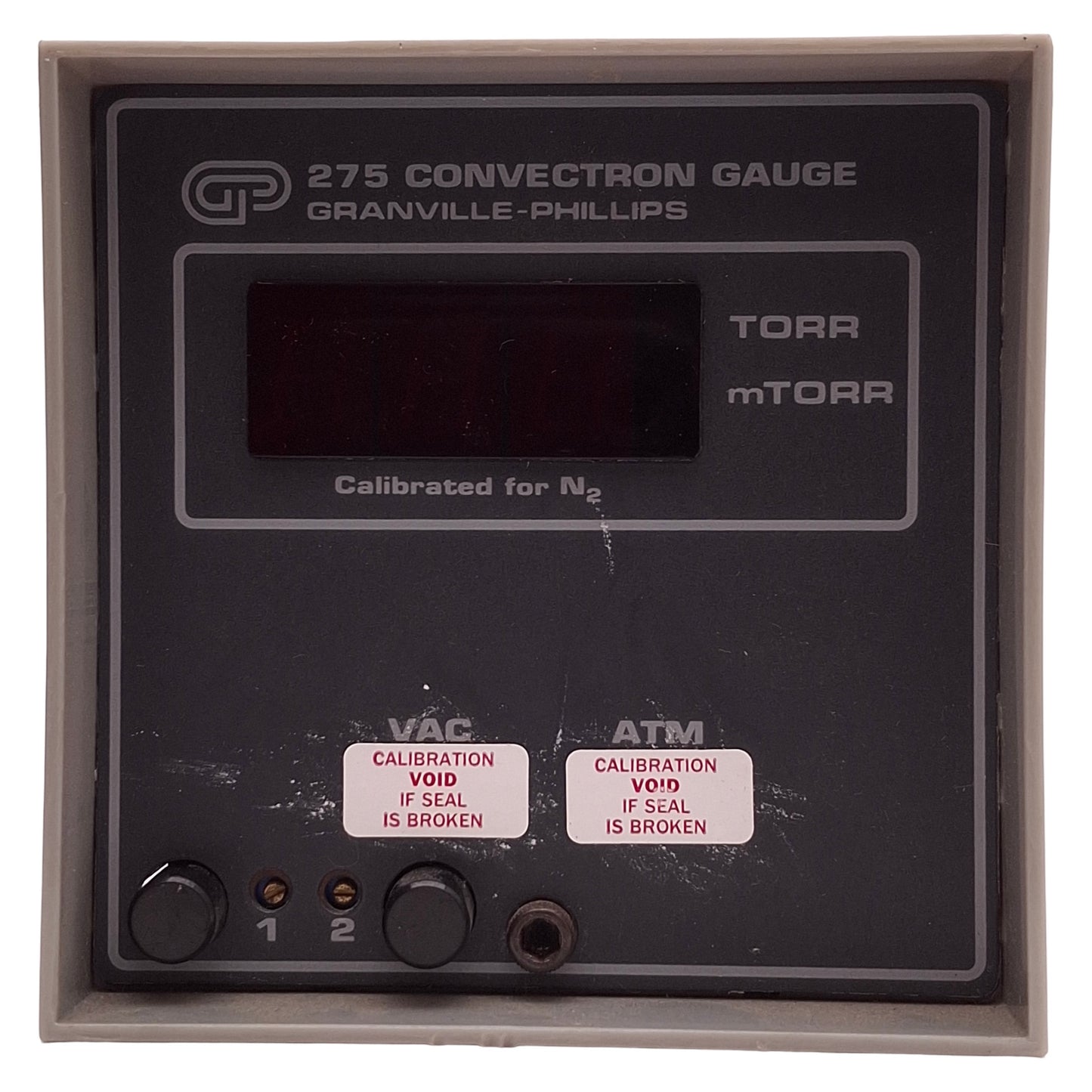 Used Granville-Phillips 275 Digital Readout Vacuum Gauge 115VAC 10W, 5.1kohms±5%