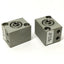 Used Lot of 2 Compact Air S12X18 Pneumatic Cylinders ⌀1/2" Bore, 1/8" Stroke, 125psi