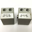 Used Lot of 2 Compact Air S12X18 Pneumatic Cylinders ⌀1/2" Bore, 1/8" Stroke, 125psi