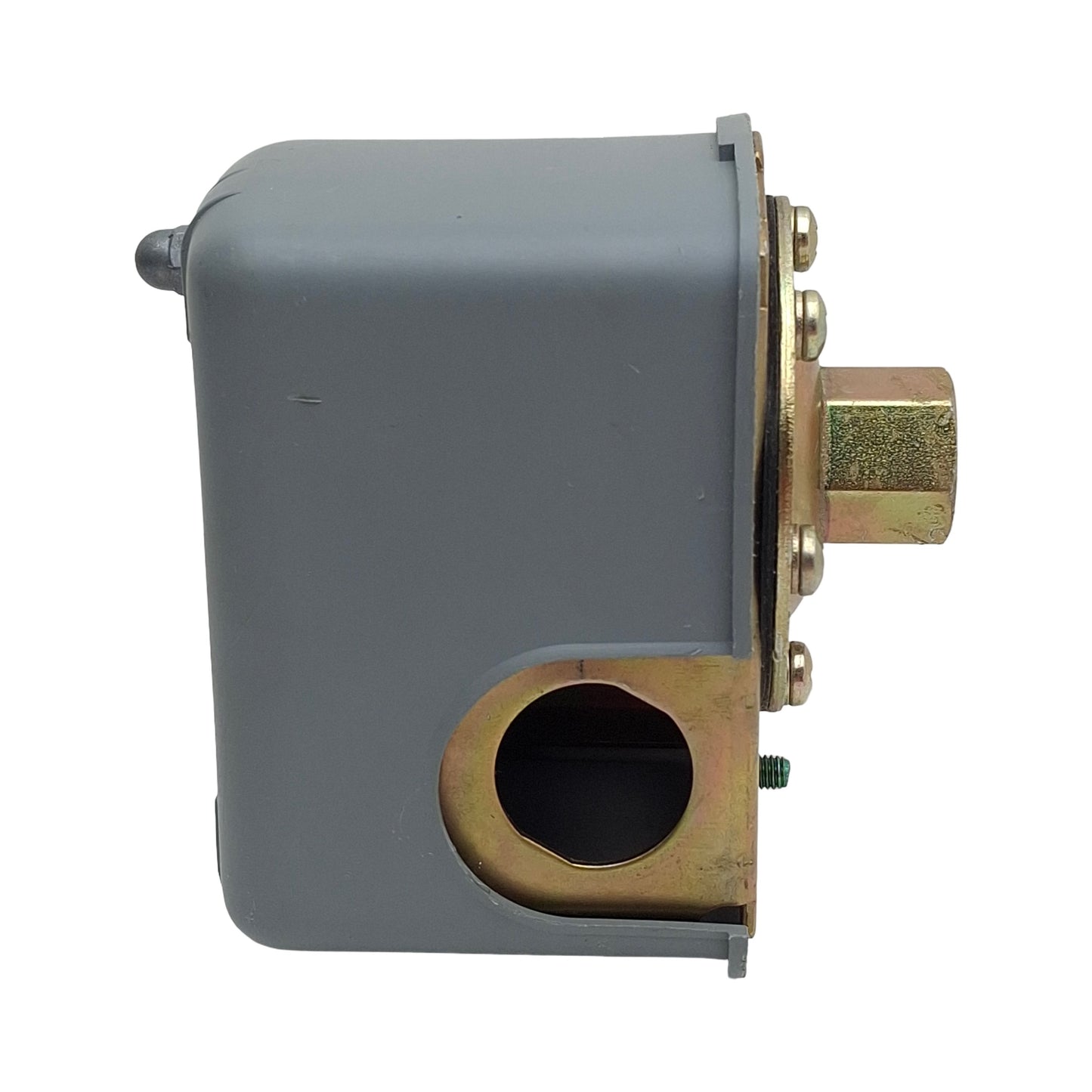 New – Open box Square D 9013FHG12J52X Pneumatic Switch, 2P 3PH, 1/4in NPSF, 125psi, 10A 575VAC