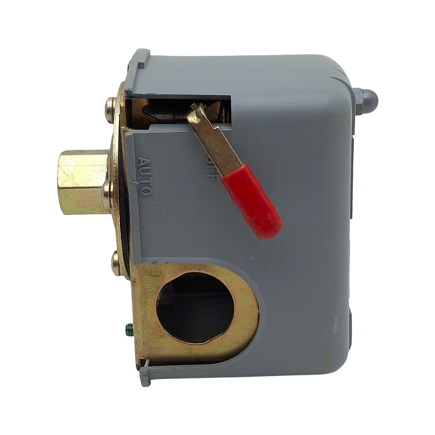 New – Open box Square D 9013FHG12J52X Pneumatic Switch, 2P 3PH, 1/4in NPSF, 125psi, 10A 575VAC