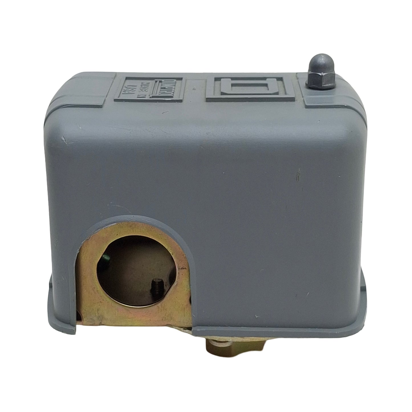New – Open box Square D 9013FHG12J52X Pneumatic Switch, 2P 3PH, 1/4in NPSF, 125psi, 10A 575VAC