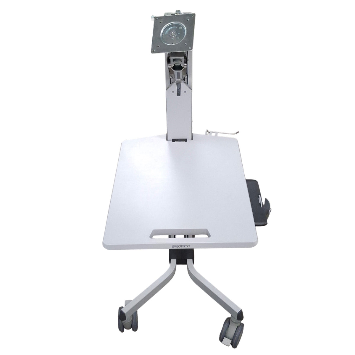Used Ergotron 24-206-214 Neo-Flex Sit-Stand Computer Rolling Cart, 26lbs Capacity