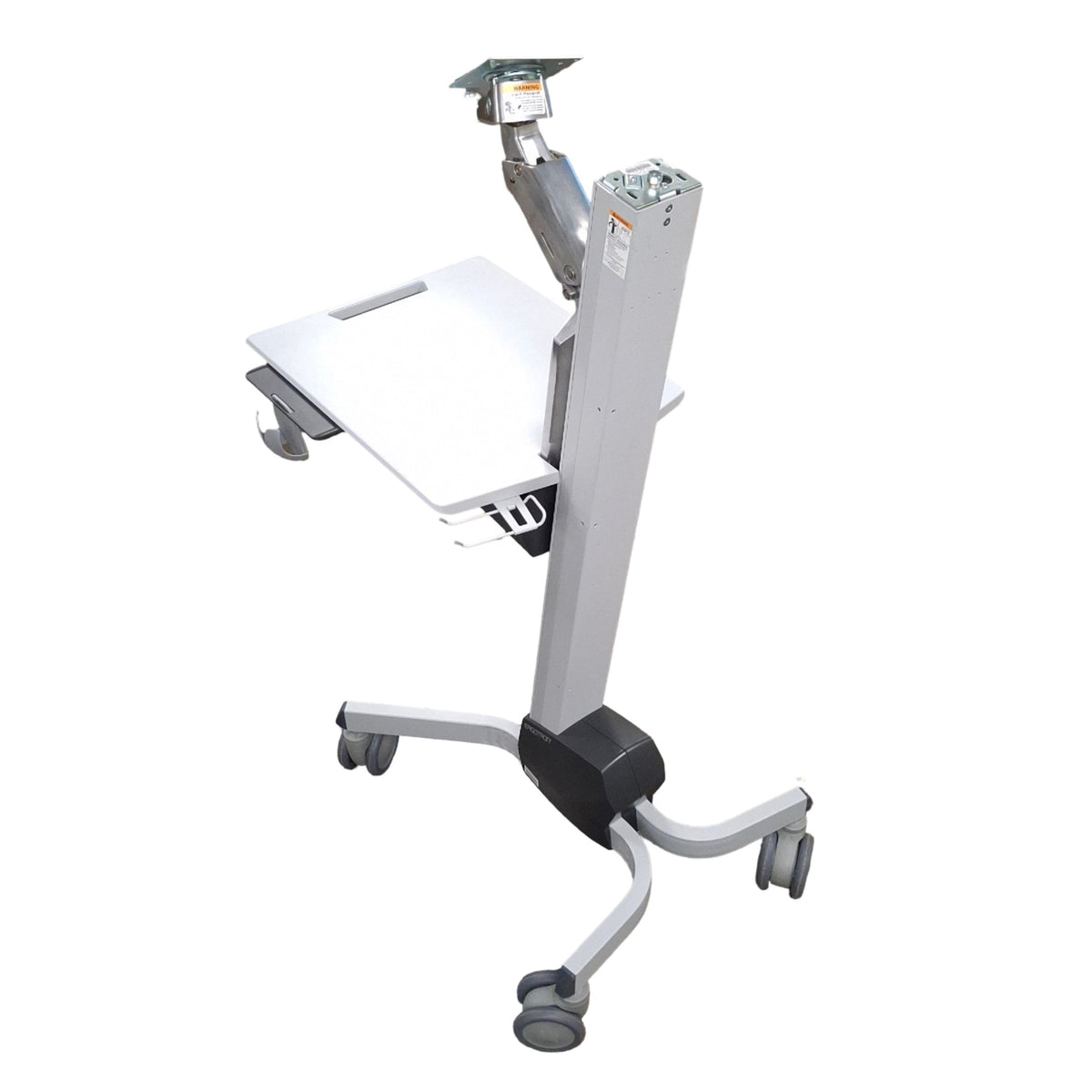 Used Ergotron 24-206-214 Neo-Flex Sit-Stand Computer Rolling Cart, 26lbs Capacity