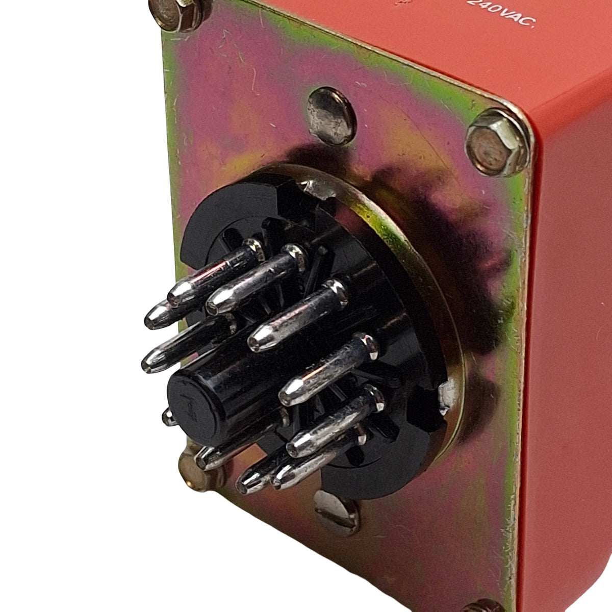 Used NCC T2K-30-461 Solid-State Time Delay Relay, 0.3-30sec Range, 120VAC In, 11-Pin