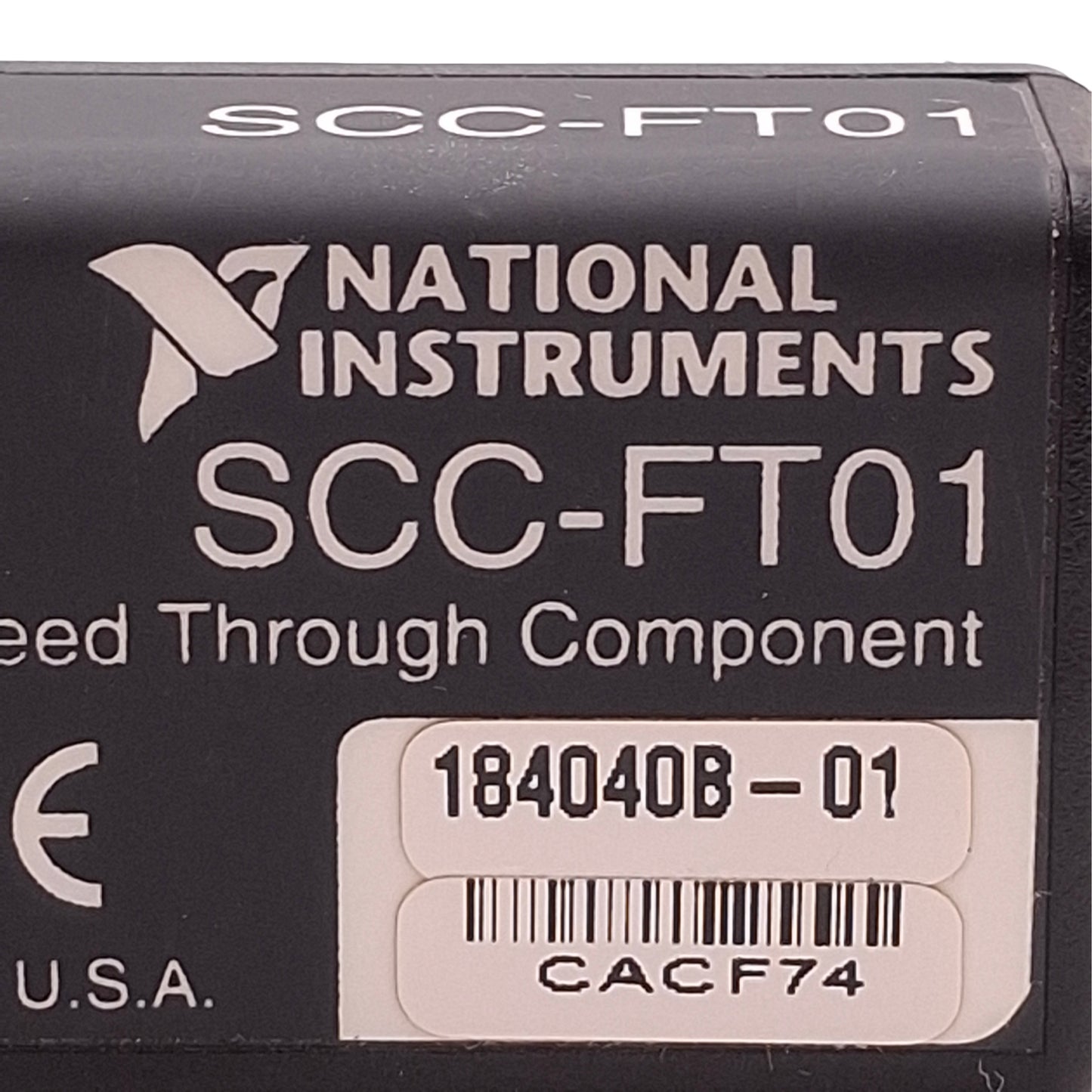 Used National Instruments SCC-FT01 Feedthrough Module 20-Pin Male Connector
