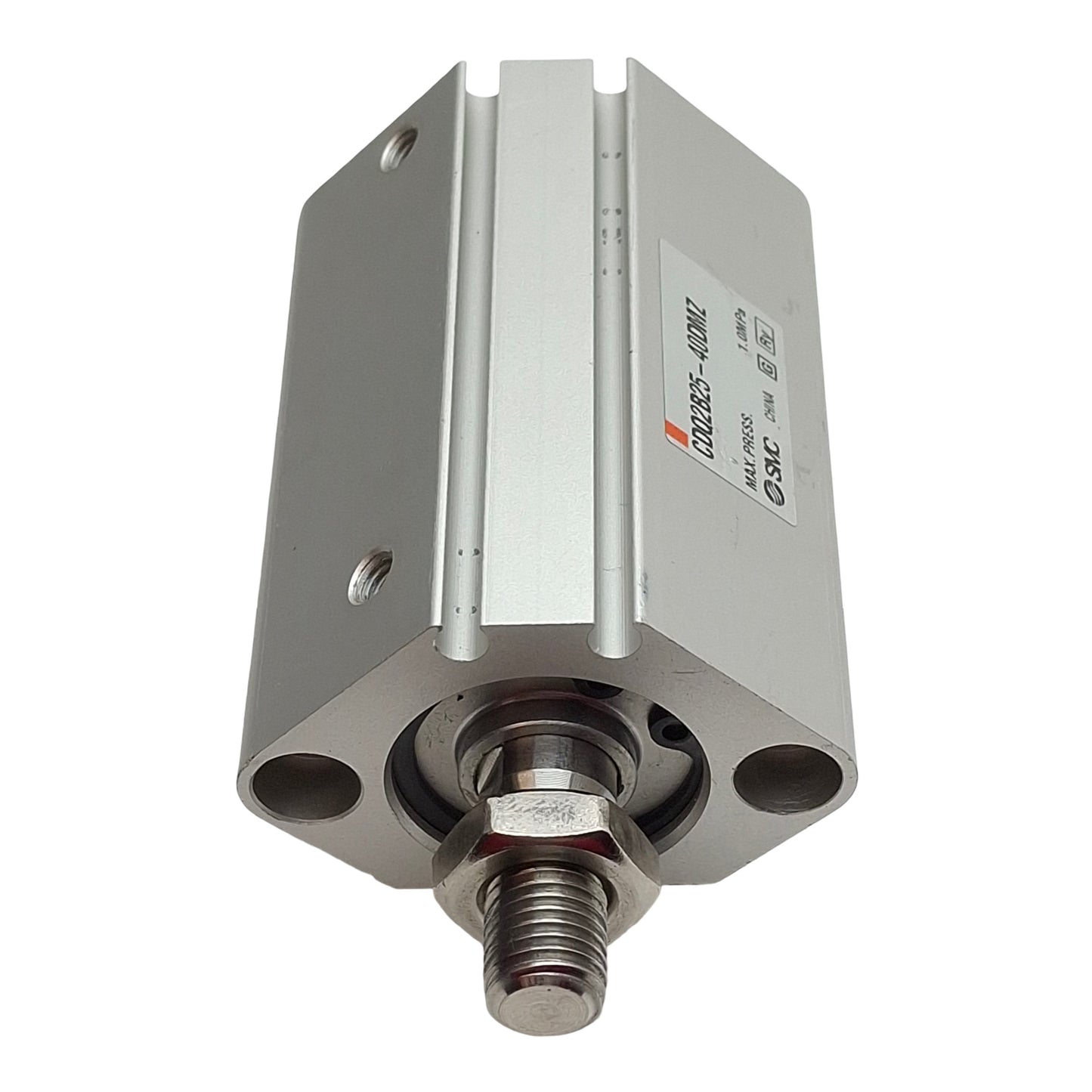 Used SMC CDQ2B25-40DMZ Compact Cylinder, ø25mm Bore, 40mm Stroke, M5 x 0.8, 1.0MPa