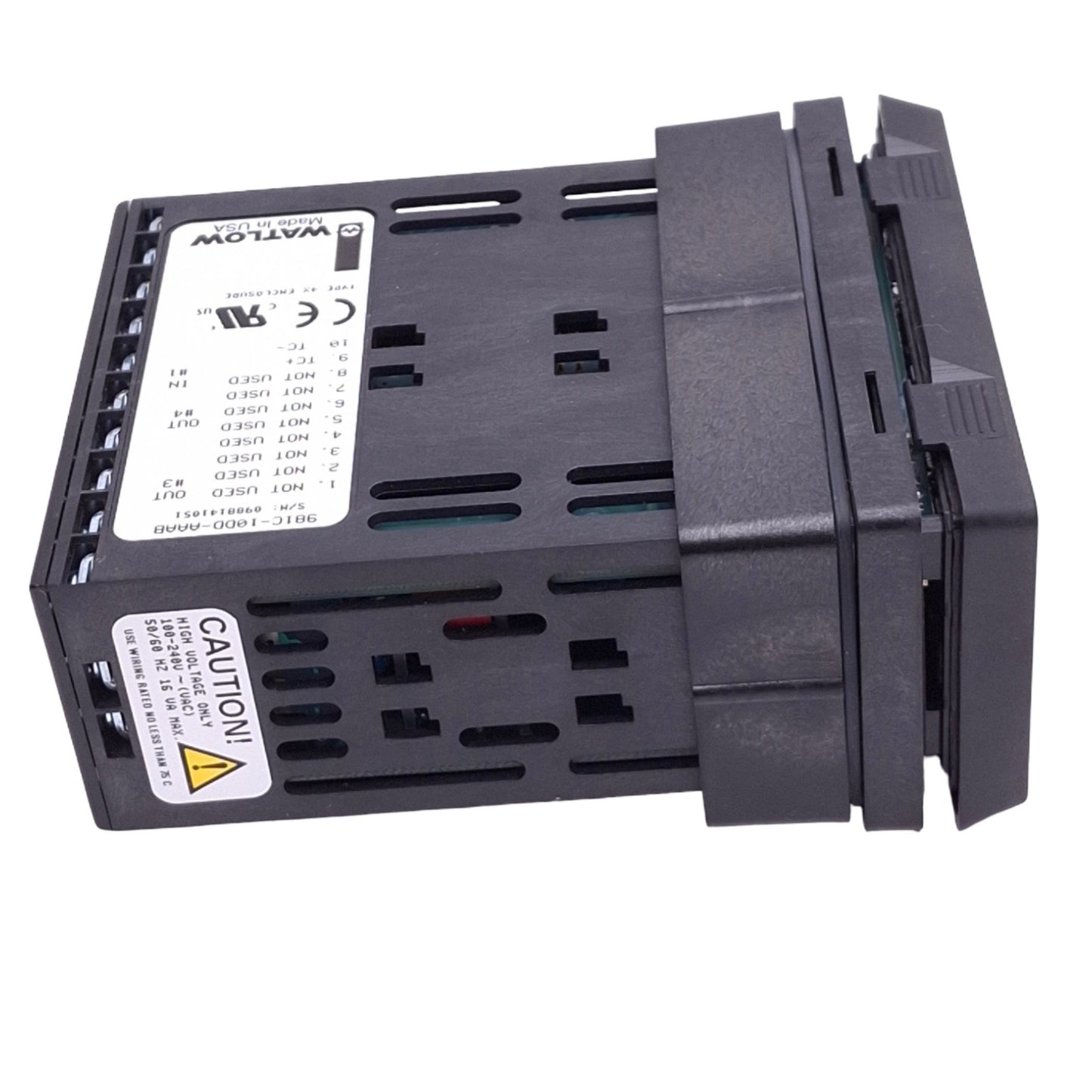 New – Open box Watlow 981C-10DD-AAAB Ramping Temperature Controller, 100-240VAC, 1/8 DIN Panel