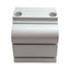 Used SMC NCDQ8B200-050 Compact Cylinder, ø2in Bore, 1/2in Stroke, 1/8in NPT, 200psi