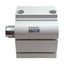 Used SMC NCDQ8B200-050 Compact Cylinder, ø2in Bore, 1/2in Stroke, 1/8in NPT, 200psi