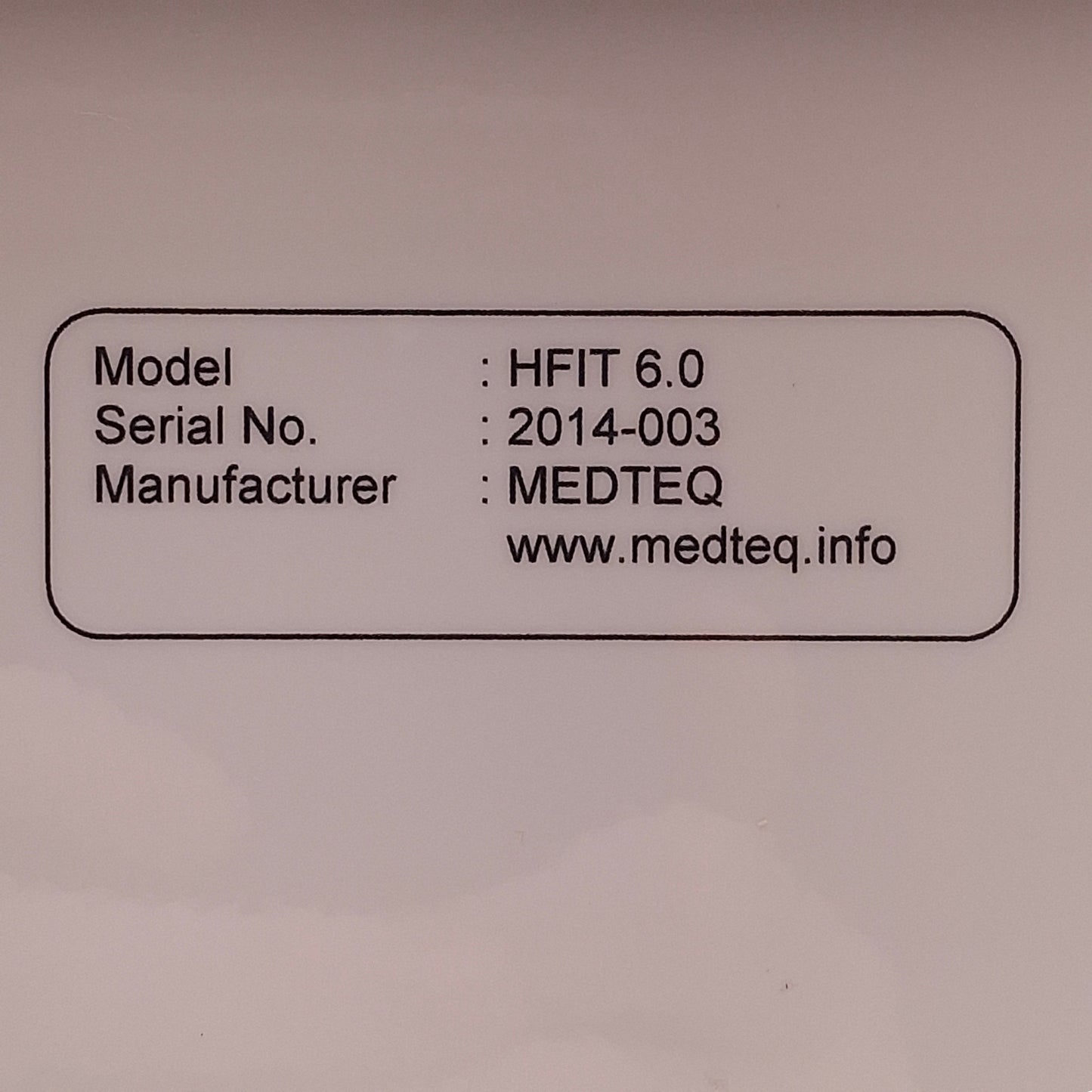 Used MEDTEQ HFIT 6.0 High Frequency Insulation Tester 33VDC, 3A, 300~310Khz Full Load