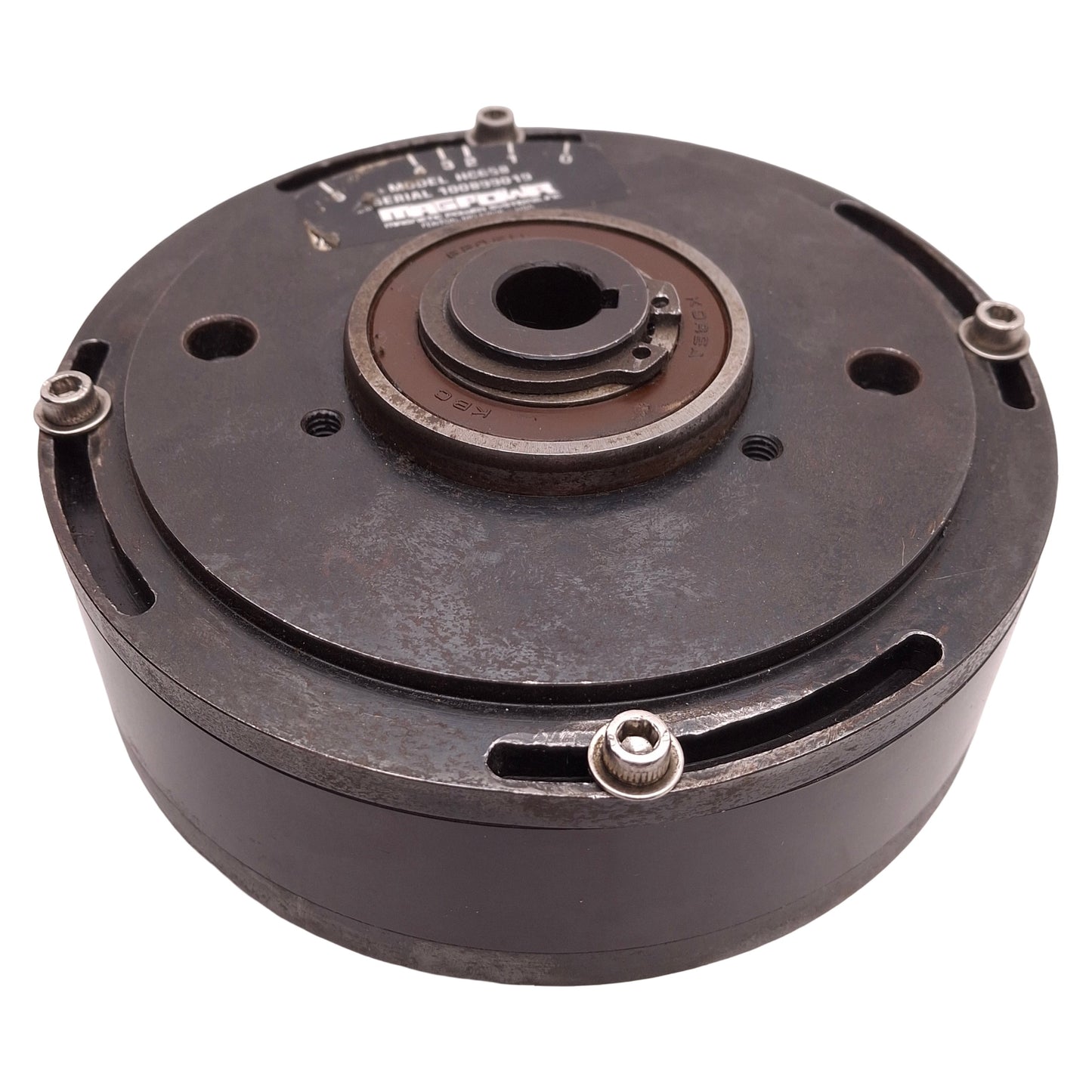 Used Magpowr HC658 Perma-Tork Clutch Brake ø0.6in Bore, 0-5inlb Torque, 1/4-20 UNC