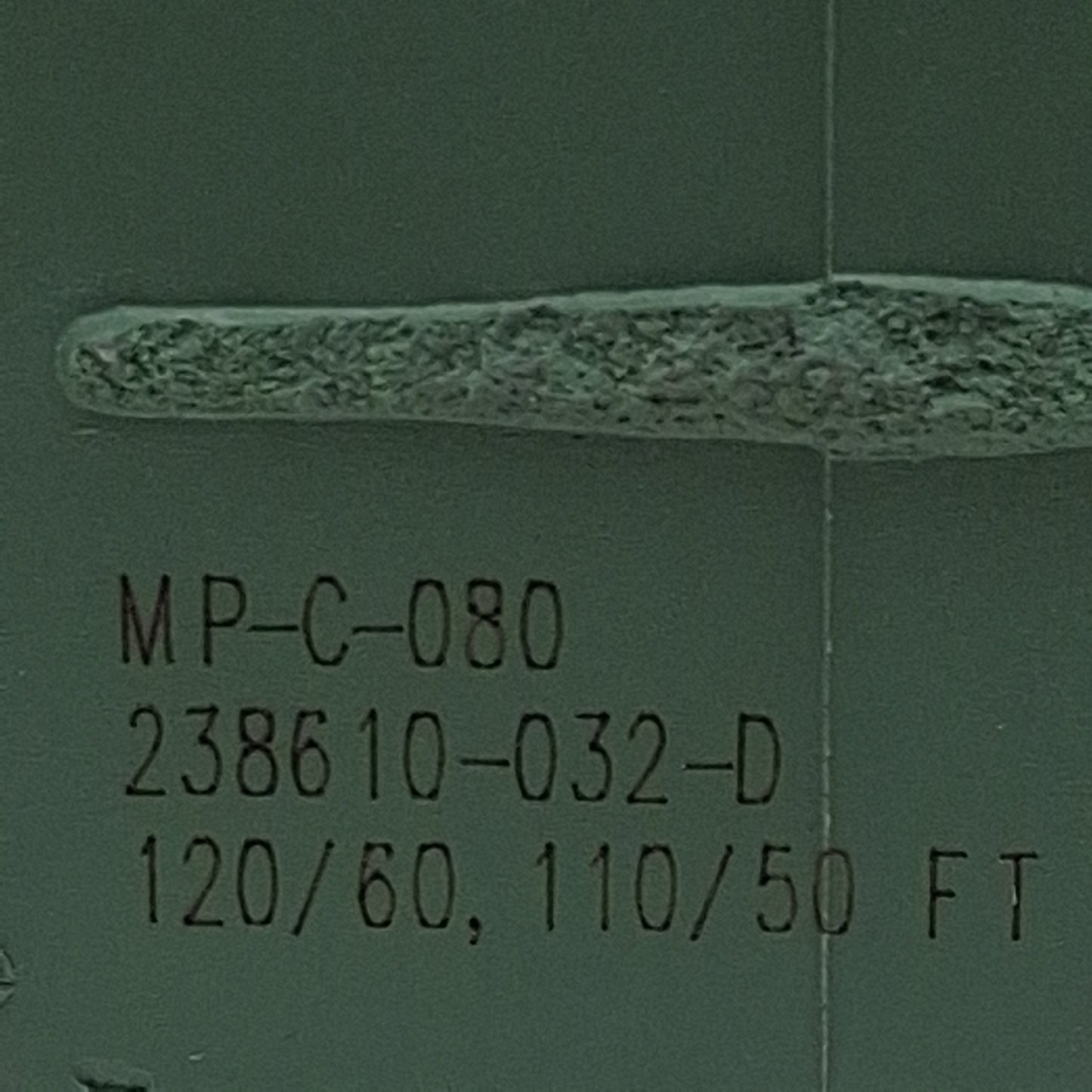 New Asco 238610-032-D MP-C-080 Red Hat Solenoid Coil, 110/120VAC, 3-Wire Lead, 0.5m