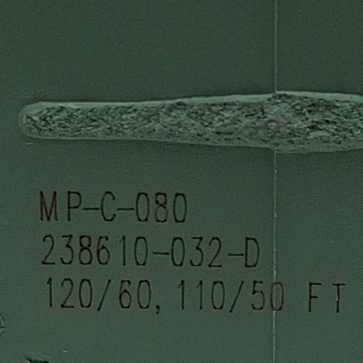 New Asco 238610-032-D MP-C-080 Red Hat Solenoid Coil, 110/120VAC, 3-Wire Lead, 0.5m