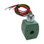 New Asco 238610-032-D MP-C-080 Red Hat Solenoid Coil, 110/120VAC, 3-Wire Lead, 0.5m
