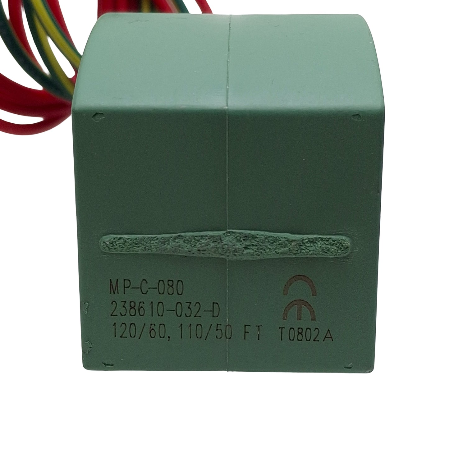 New Asco 238610-032-D MP-C-080 Red Hat Solenoid Coil, 110/120VAC, 3-Wire Lead, 0.5m