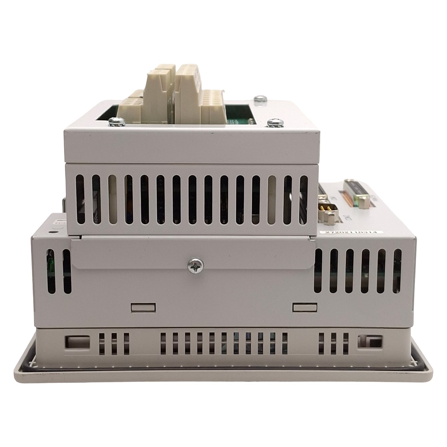 Used CyboCon FCM1D101S2P-B Operator Interface Panel, 6in STN, PS/2, RJ45, 24VDC