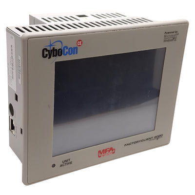 Used CyboCon FCM1D101S2P-B Operator Interface Panel, 6in STN, PS/2, RJ45, 24VDC