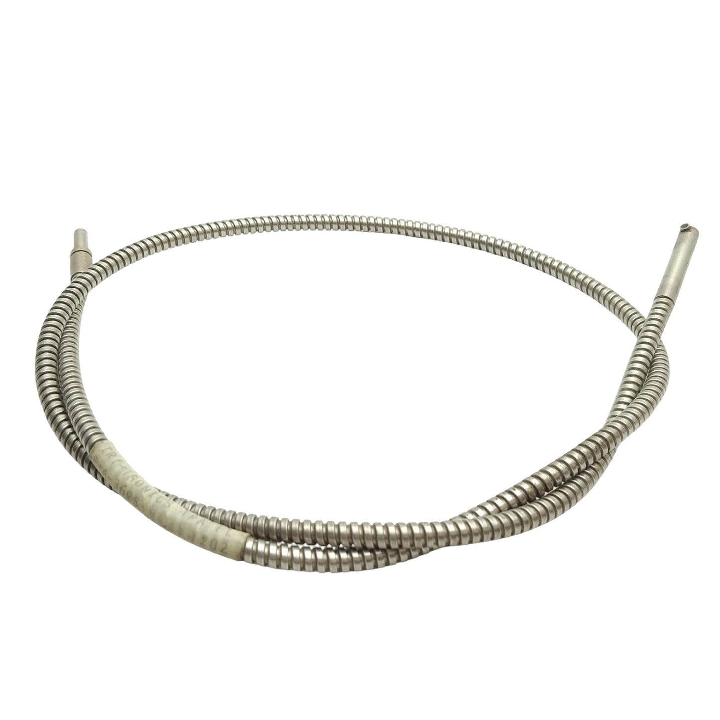 Used Tri-Tronics F-A-36RS Fiber Optic Cable w/ 90° Angle Tip 0.093" Bundle 3' Length
