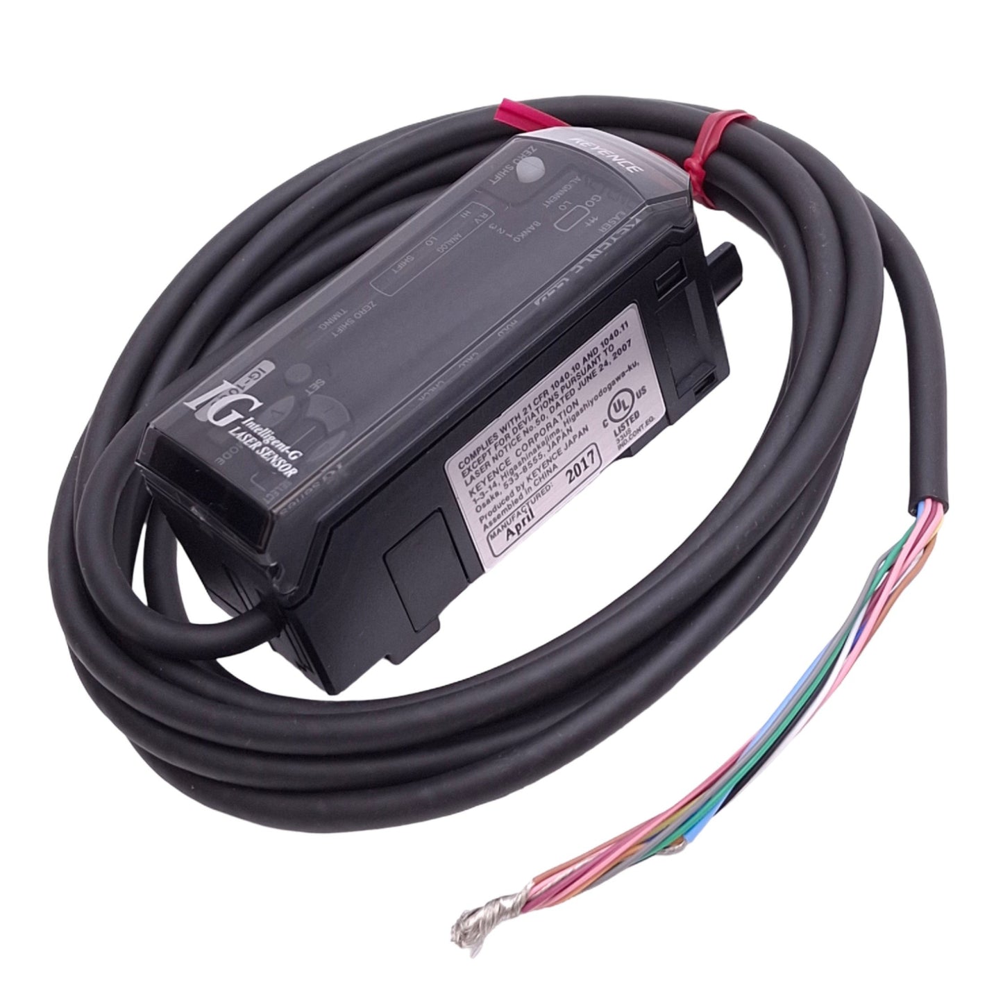 New Keyence IG-1000 Laser Micrometer Amplifier Unit, 10-30VDC In, 4-20mA Out