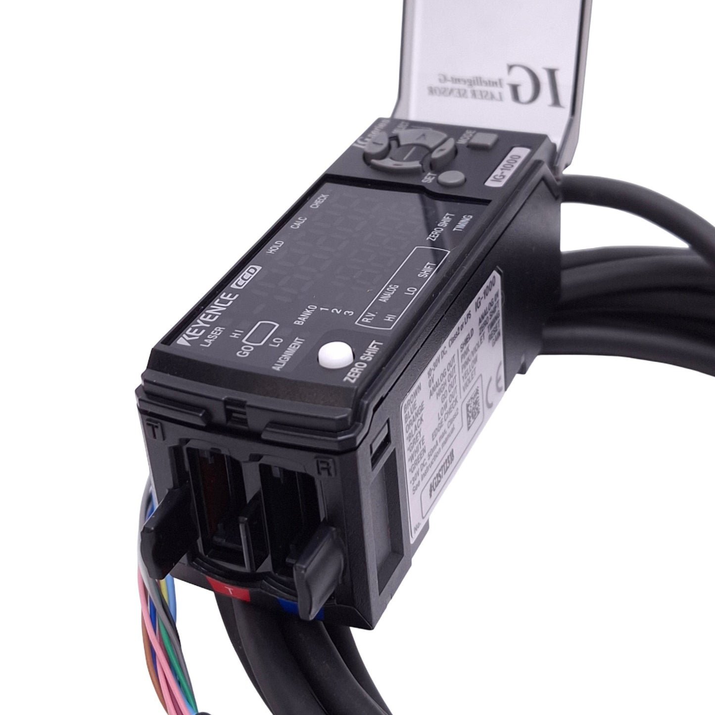 New Keyence IG-1000 Laser Micrometer Amplifier Unit, 10-30VDC In, 4-20mA Out