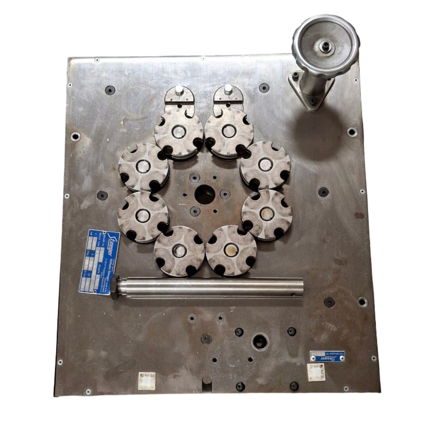 Used Steeger 16 Carrier Horn Gear Plate For K80/16-72/98 Braiding Machine