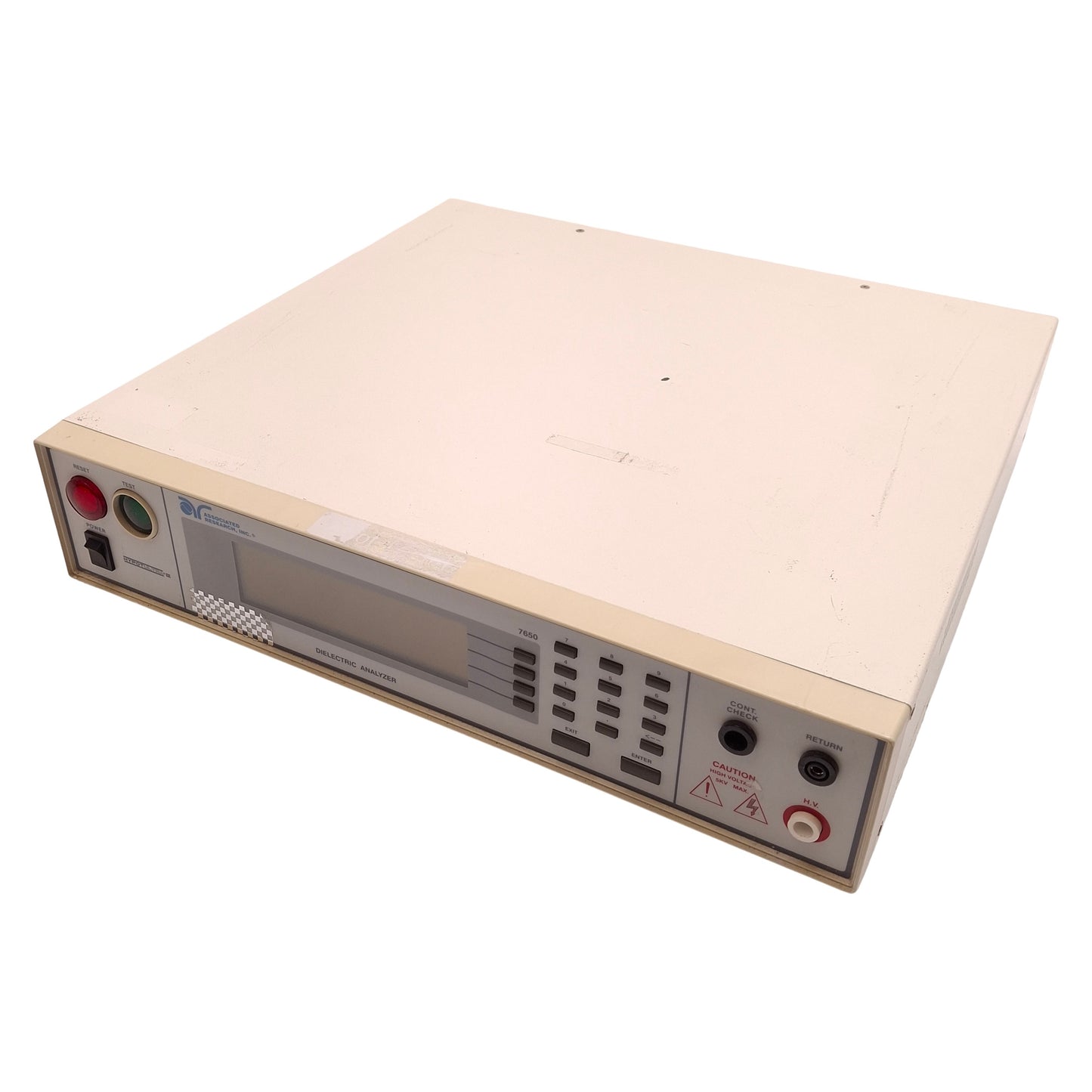 Used Associated Research 7650 Dielectric Analyzer 115/230VAC 4A In, 5kV@10mADC Out
