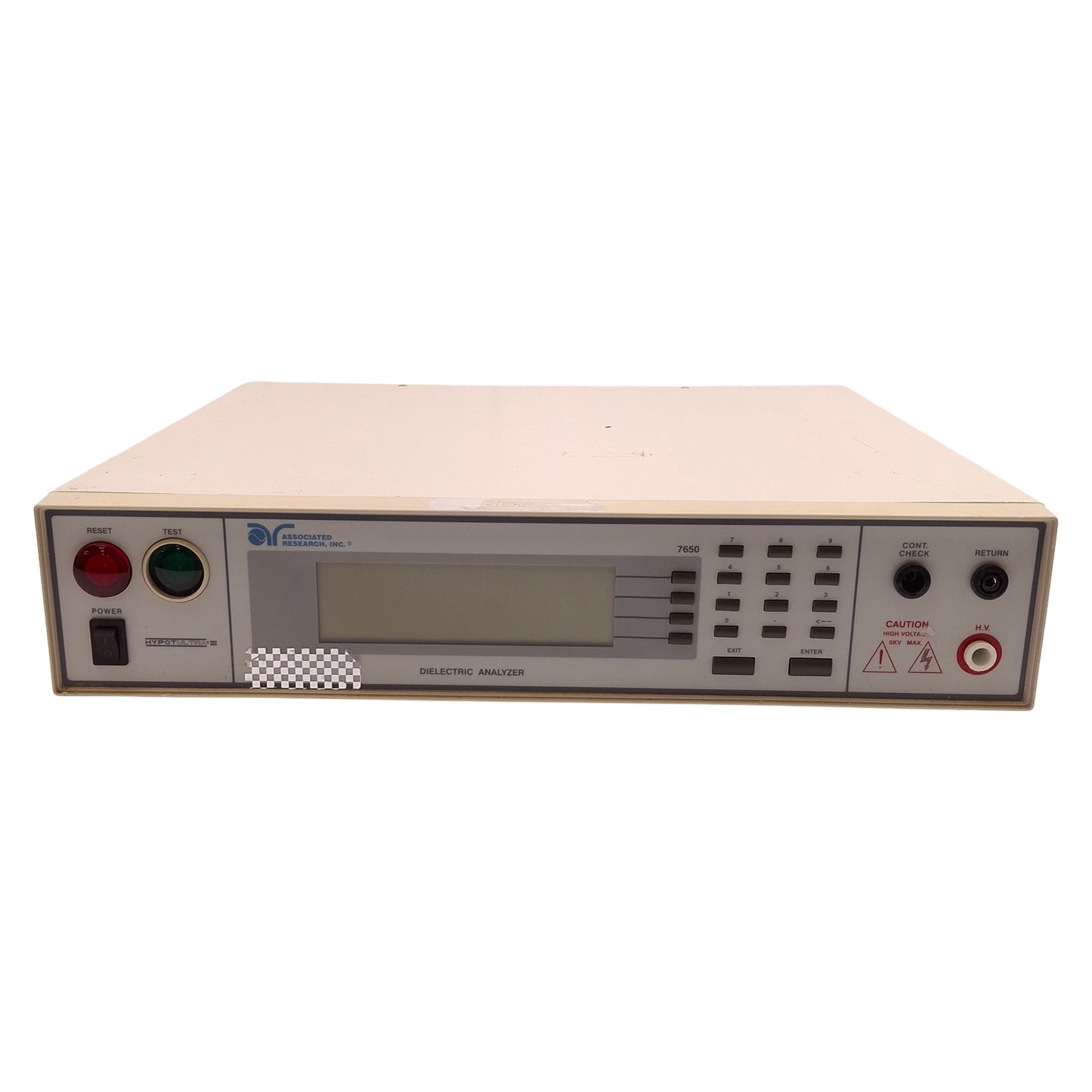 Used Associated Research 7650 Dielectric Analyzer 115/230VAC 4A In, 5kV@10mADC Out