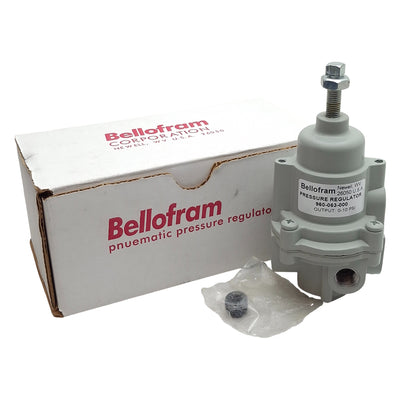New Bellofram 960-063-000 Pressure Regulator, 0-10psi Set, 250psi Max, 1/4in NPT
