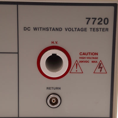 Used Associated Research 7720 Hipot Dielectric Withstand Tester 115/230VAC 6.3A Input