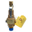 New – Open box Apollo 19-KEDA-100 Safety Valve, 100psig Set, 3/4in M x 1in F NPT, 1152LB/HR
