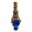 New – Open box Apollo 19-KEDA-100 Safety Valve, 100psig Set, 3/4in M x 1in F NPT, 1152LB/HR