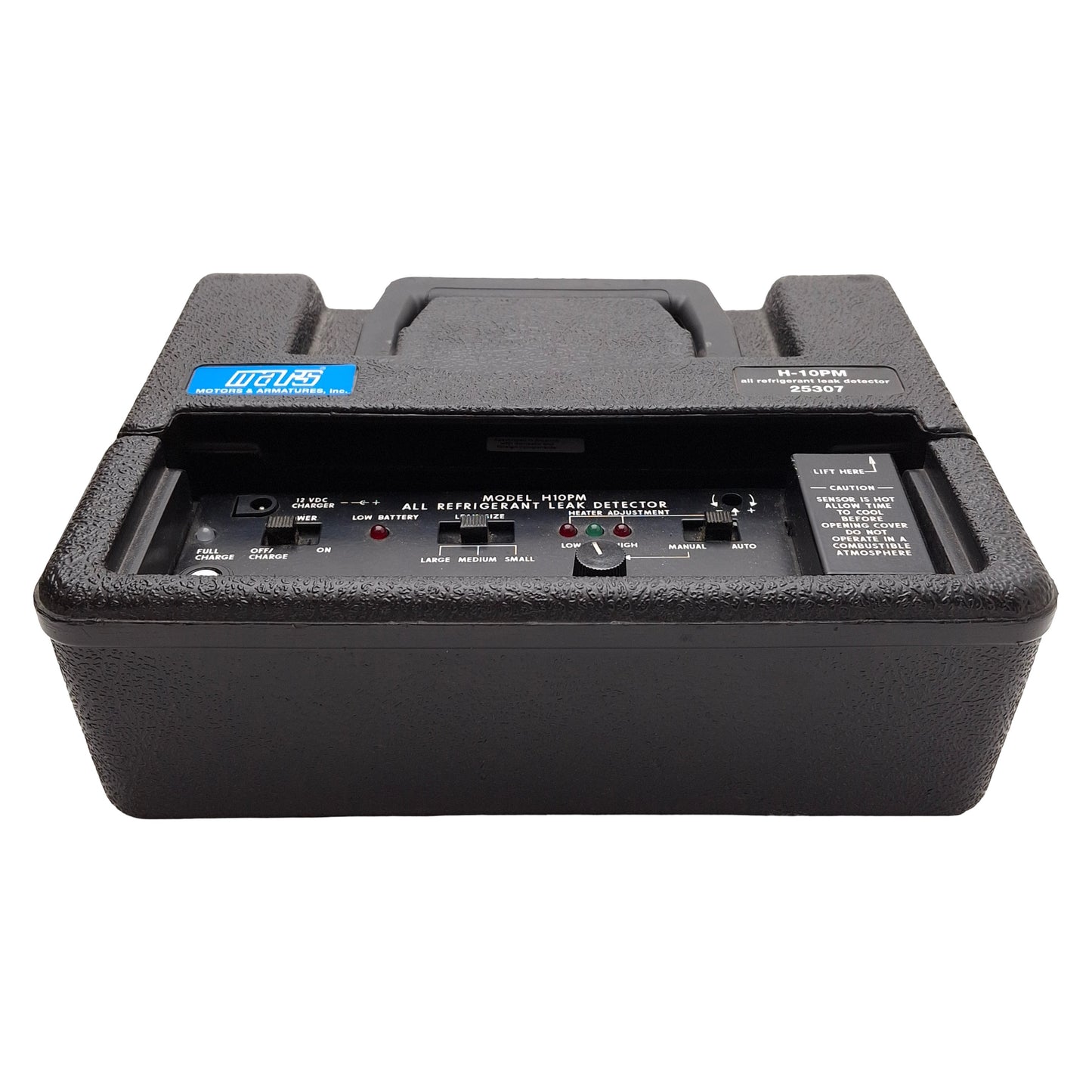 Used Mars H-10PM 25307 Refrigerant Leak Detector, 0.5s Response, 4.5ft Probe, 12VDC