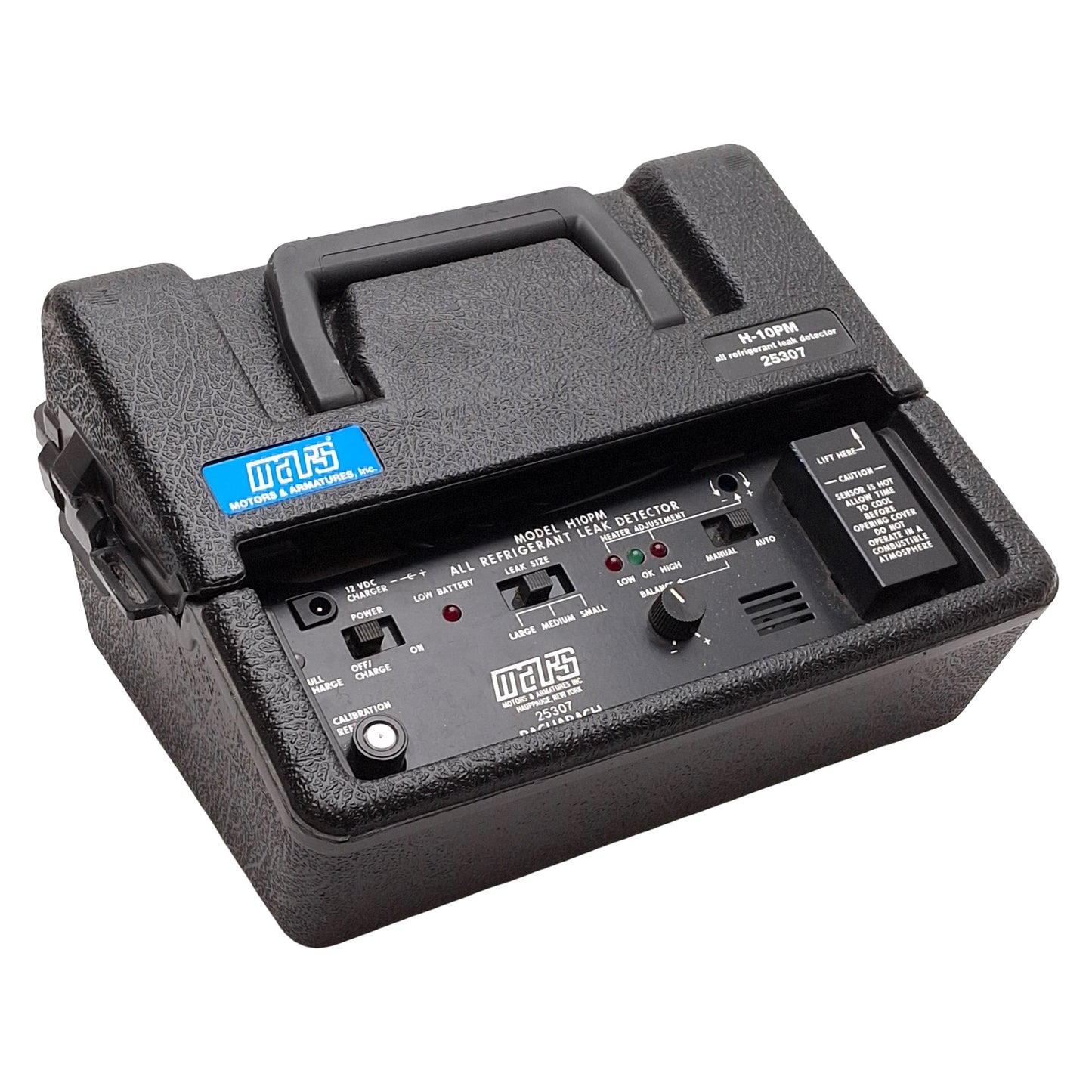 Used Mars H-10PM 25307 Refrigerant Leak Detector, 0.5s Response, 4.5ft Probe, 12VDC