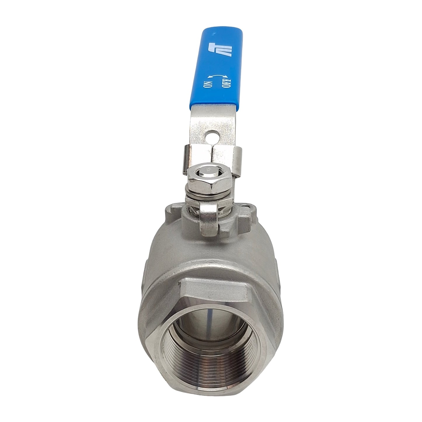 New – Open box A-T Controls 20-TH-0150-XXX Stainless Steel Ball Valve, 1-1/2in NPT, 1000psi