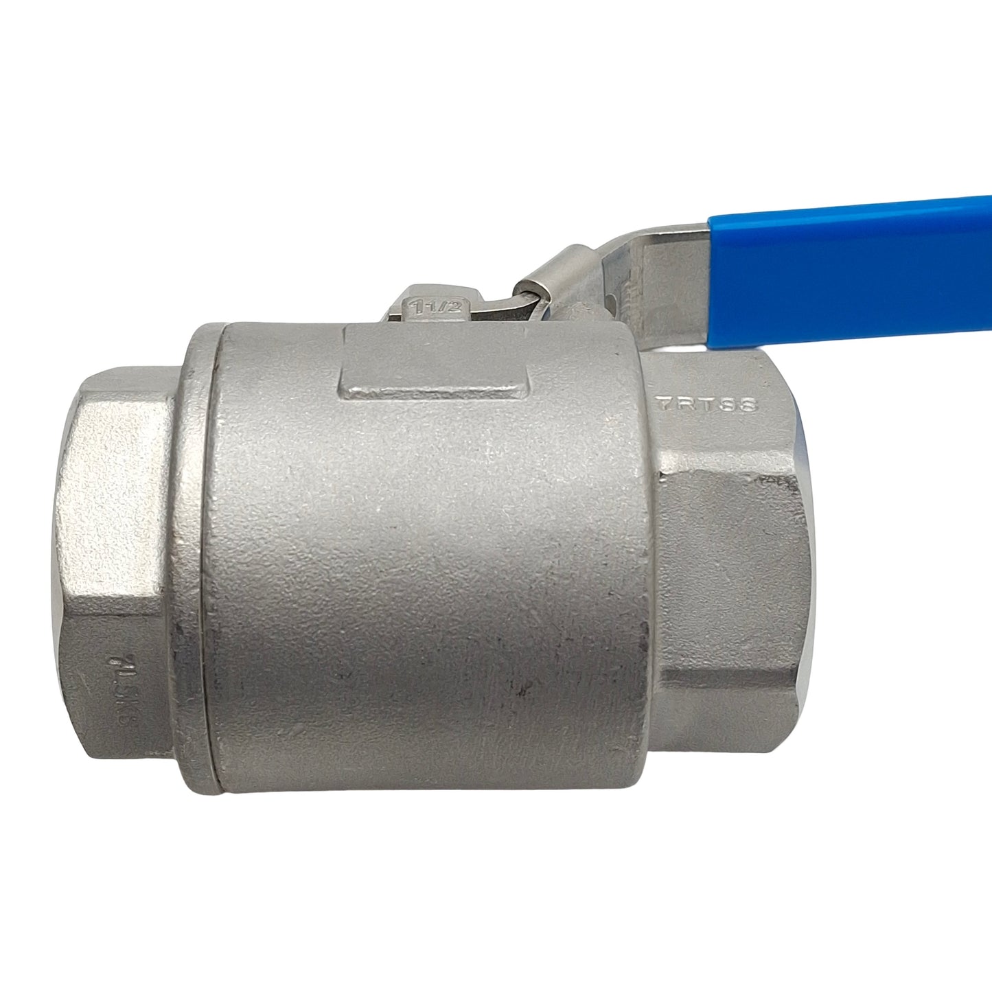 New – Open box A-T Controls 20-TH-0150-XXX Stainless Steel Ball Valve, 1-1/2in NPT, 1000psi