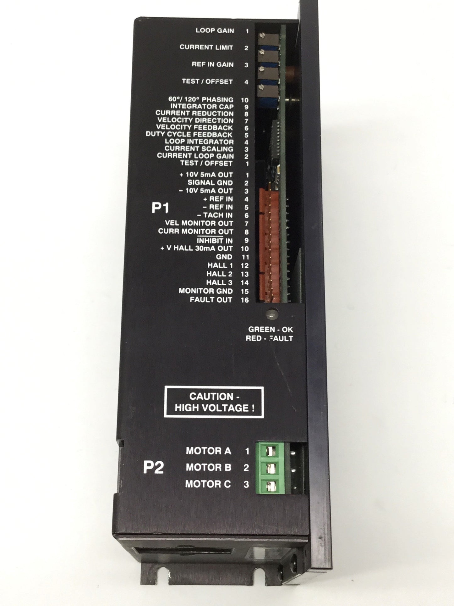 For parts or not working Advanced Motion Controls B25A20ACP Analog Brushless PWM Servo Amplifier 25A Peak