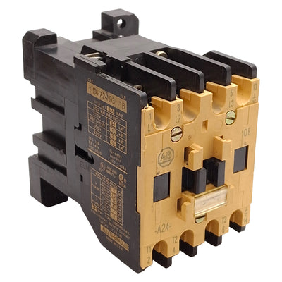 Used Allen Bradley 100-A24ND3 Contactor, 3-Pole, 24A, 20HP @ 3Ø 575VAC, 120VAC Coil