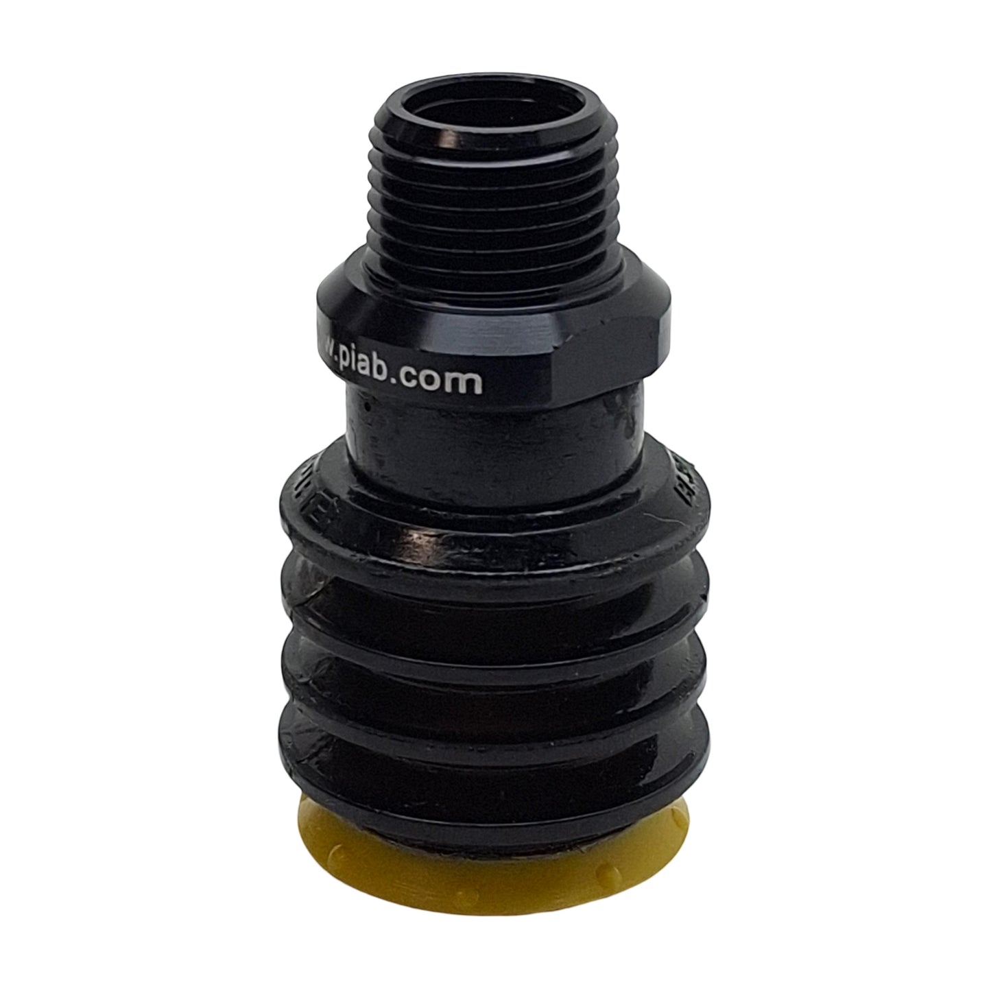 Used Lot of 6 Piab 0113744 BL30-3P DURAFLEX Suction Cup, 3/8in NPT Male, ø1.18in OD