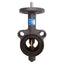 Used Milwaukee Valve CW223E Iron Butterfly Valve 2" Pipe Size, 200psi, ø0.44" Bolt