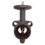 Used Milwaukee Valve CW223E Iron Butterfly Valve 2" Pipe Size, 200psi, ø0.44" Bolt