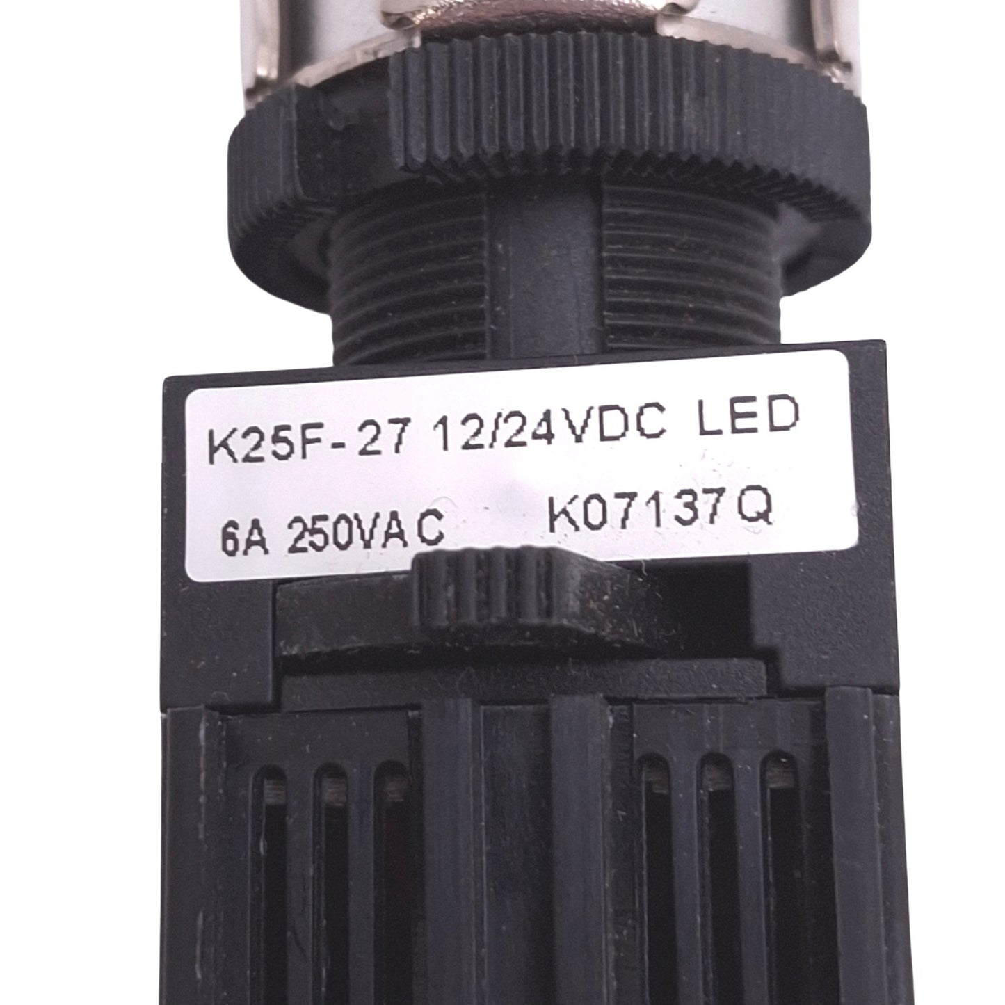 New Kacon K25F-27 12/24VDC LED Green Illuminated Pushbutton, ø25mm, 1NO, 24V LED