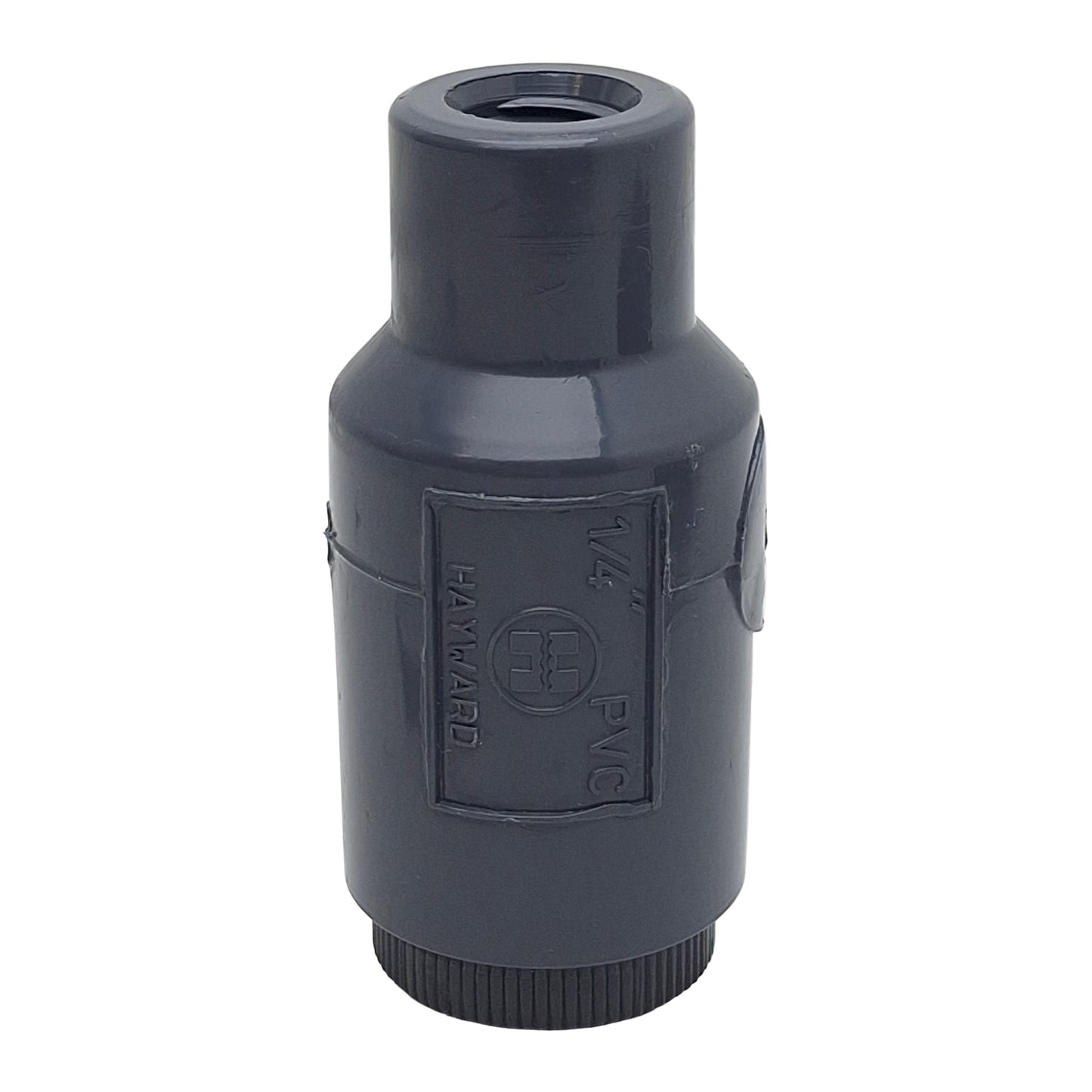 New – Open box Lot of 2 Hayward TC10025T PVC Check Valve, 1/4in x 1/4in Female NPT, 150psi 2gpm